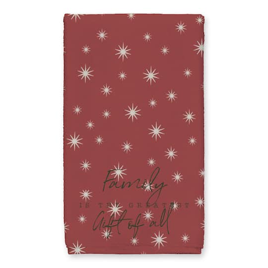 Red Family Twinkle Tea Towels, 2ct.
